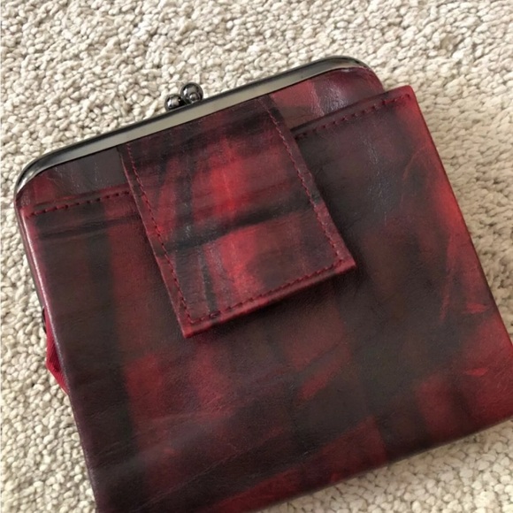 Vintage BUXTON‎ Wallet Burgundy Maroon Top Grain Cowhide Leather - Picture 7 of 15